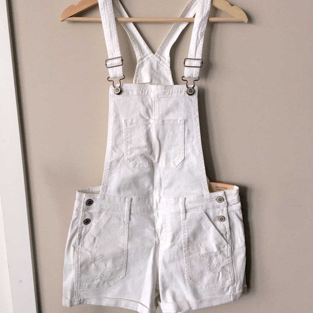 Hollister Denim Shortalls - Picture 2 of 4